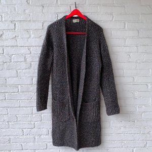 Universal Thread Multicolor Knit Open Front Cardigan Sweater